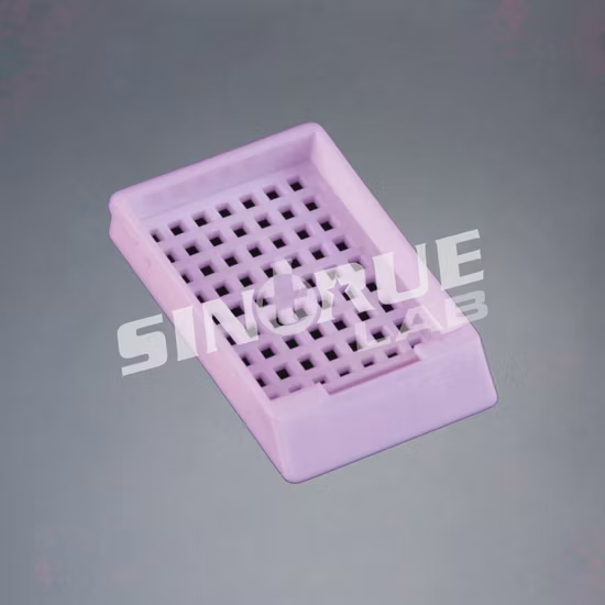 Histologie-Lochstreifen mit abnehmbarem Deckel, Beschriftungsinstrumente für Kassetten