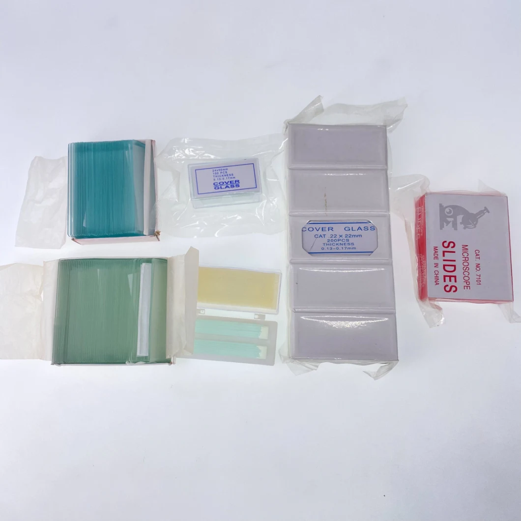 Laboratory Consumables Microscope Glass Slides Cover Glass