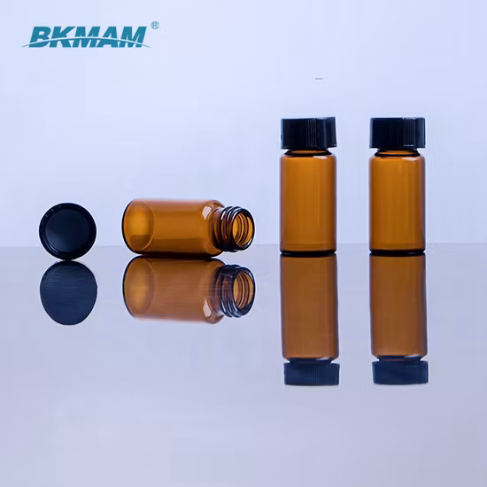 Good Quality Amber Glass Bottle Vial Reagent Bottle 30ml for Laboratory Storage