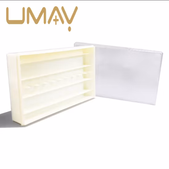 Microscope Slide Storage Box Plastic Box for Slides Storage