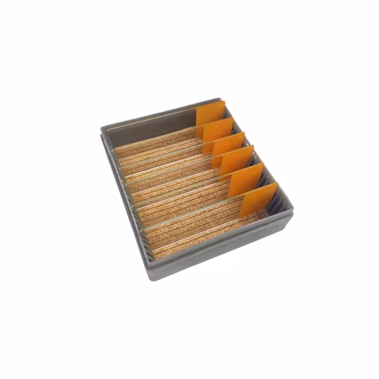 Laboratory Consumable Microscope Slide Storage Boxes with Highly Polished
