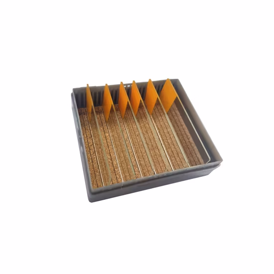 Laboratory Consumable Microscope Slide Storage Boxes with Highly Polished