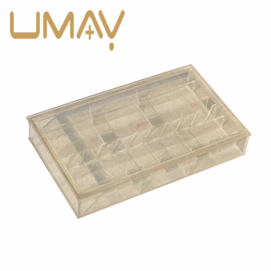 Microscope Slide Storage Box Plastic Box for Slides Storage