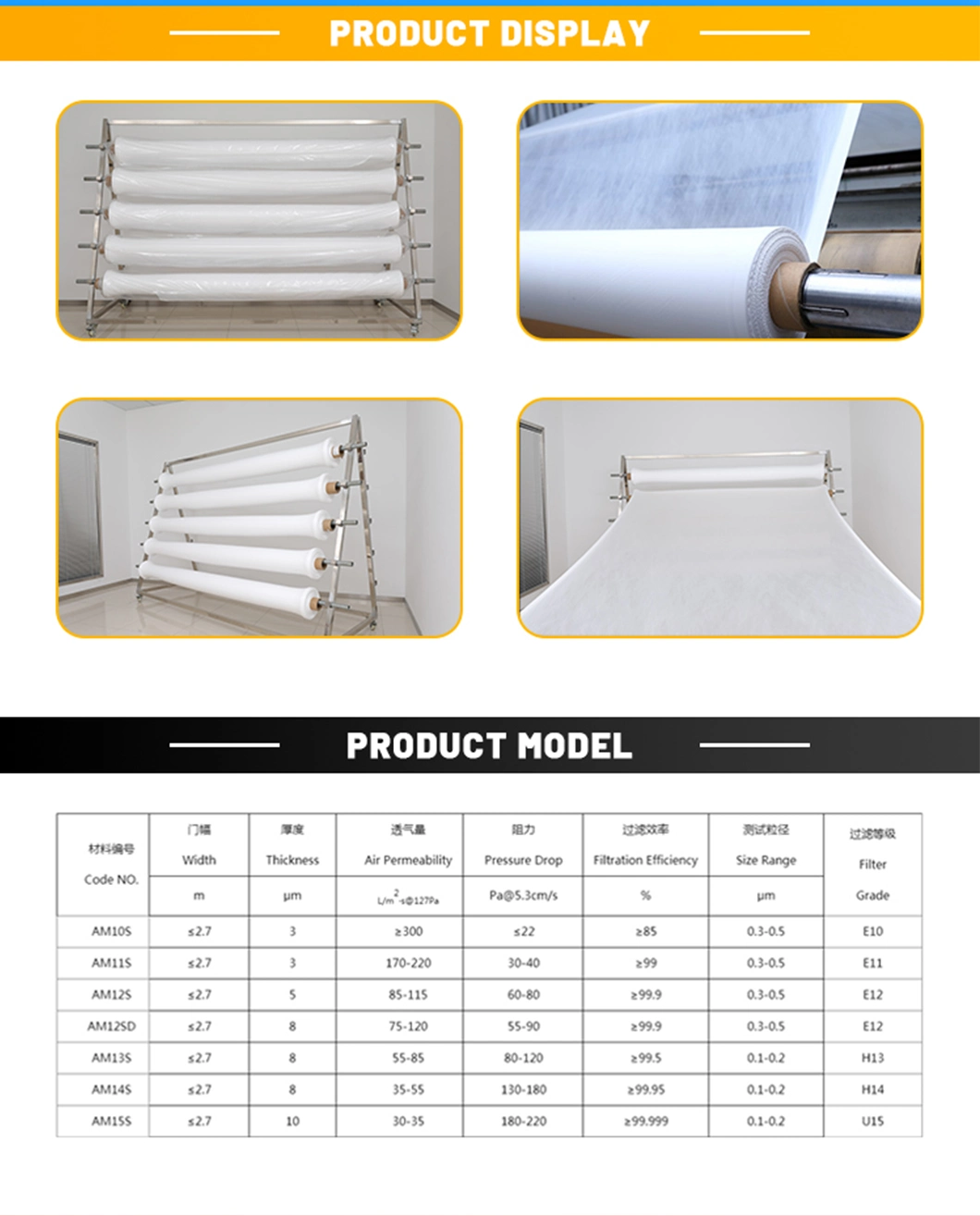 UNM PTFE Filtration Membrane Hydrophobic Breathable for Lab