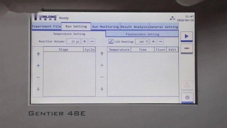 Echtzeit-Fluoreszenz-quantitatives PCR-System-Maschinentestgerät