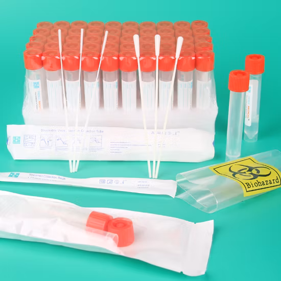 Entnahmebürste und Transportröhrchen-Set für die Entnahme von Zervixzytologie